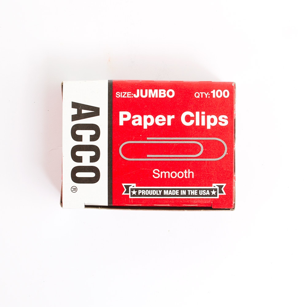 Acco, Jumbo, Paperclip